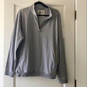 Linksoul Gray Half Zip Sweater